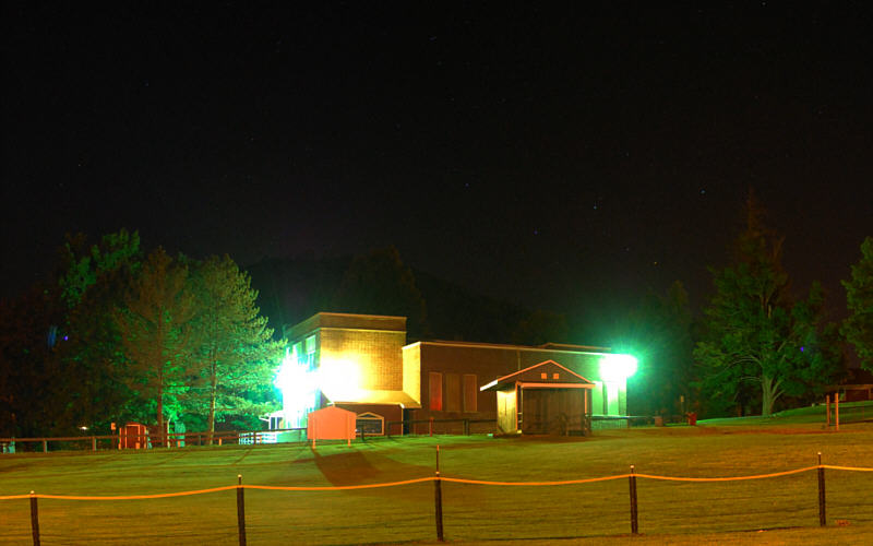 this-is-new-york.com Hobart Activity Center at night photo by Kelly Chien