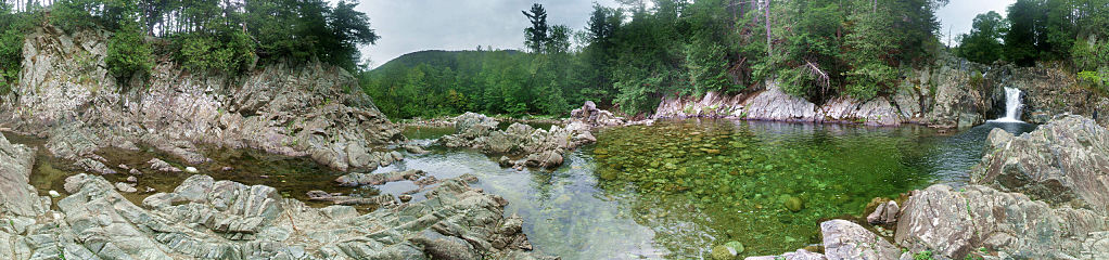 this-is-new-york.com Pool between falls at Split Rock Falls in the Adirondack Park photo by Kelly Chien