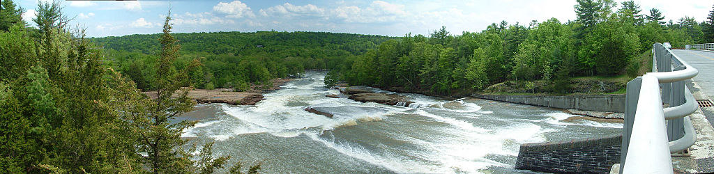 this-is-new-york.com Spillway on the Esopus Creek beneath the Ashokan Reservoir photo by Kelly Chien