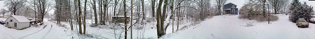 this-is-new-york.com Winter snow along the Delaware & Ulster railroad hiking path in Hobart NY photo by Kelly Chien