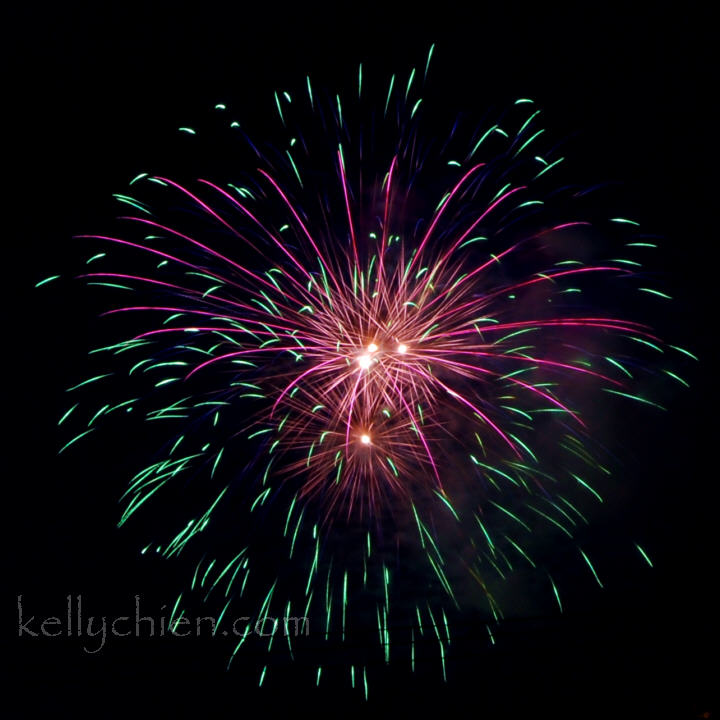 this-is-new-york.com Fourth of July fireworks in Oneonta NY photo by Kelly Chien