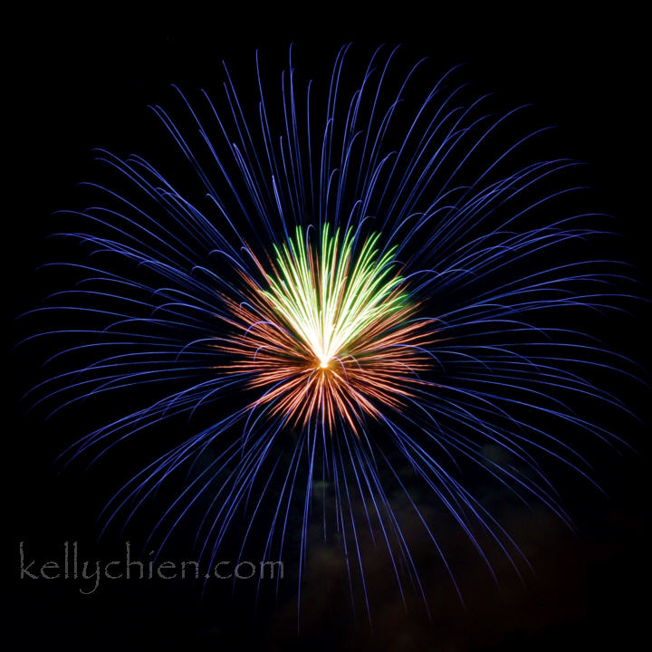 this-is-new-york.com Fourth of July fireworks in Oneonta NY photo by Kelly Chien