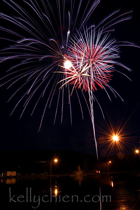 this-is-new-york.com Fourth of July fireworks in Oneonta NY photo by Kelly Chien