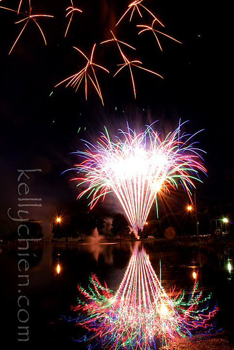 this-is-new-york.com Fourth of July fireworks in Oneonta NY photo by Kelly Chien