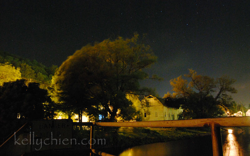 this-is-new-york.com Windy midnight sky in Hobart NY photo by Kelly Chien