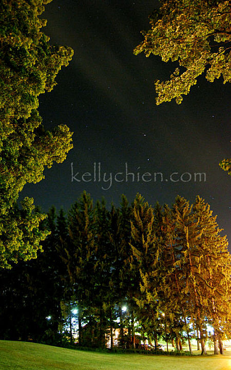 this-is-new-york.com Night sky over Malincrodt Pharmaceuticals in Hobart NY photo by Kelly Chien