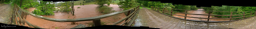 this-is-new-york.com Flooded river during the Irene hurricane in Hobart NY photo by Kelly Chien