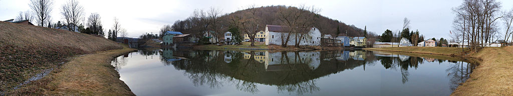 this-is-new-york.com Mill pond in Hobart NY photo by Kelly Chien