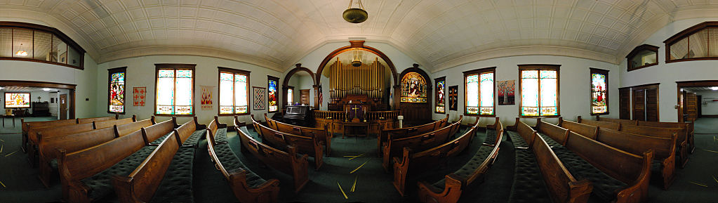 this-is-new-york.com Interior of the Hobart Presbyterian Church photo by Kelly Chien