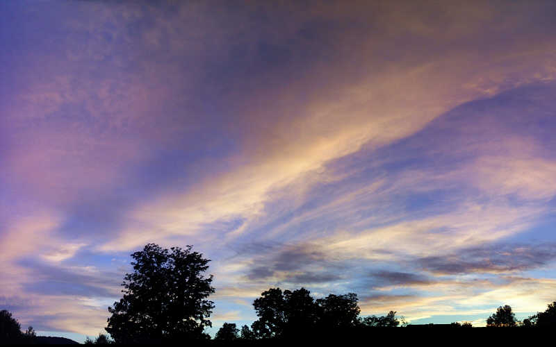 this-is-new-york.com Sunset clouds over Hobart NY photo by Kelly Chien