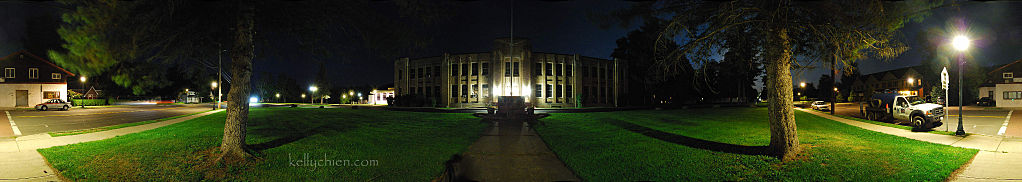 this-is-new-york.com Midnight at the-Hunter Tannersville school. photo by Kelly Chien