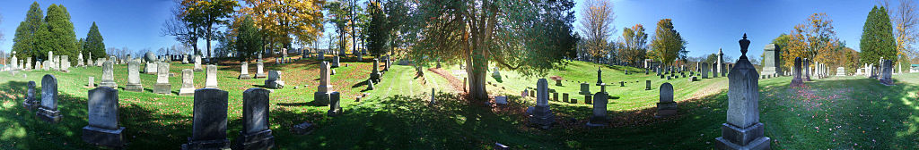 this-is-new-york.com Locust Hill cemetery in Hobart NY photo by Kelly Chien