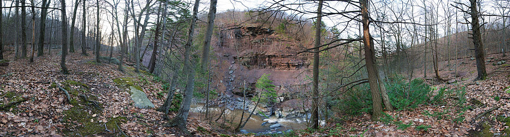 this-is-new-york.com Gorge along Route 23A, Palenville Mountain road photo by Kelly Chien