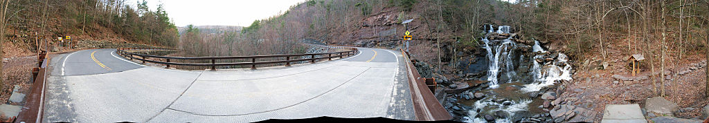 this-is-new-york.com Spruce Creek Falls on Palenville Mountain Road photo by Kelly Chien