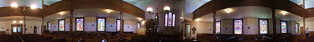 this-is-new-york.com Interior of the Episcopal Church in Hobart NY photo by Kelly Chien