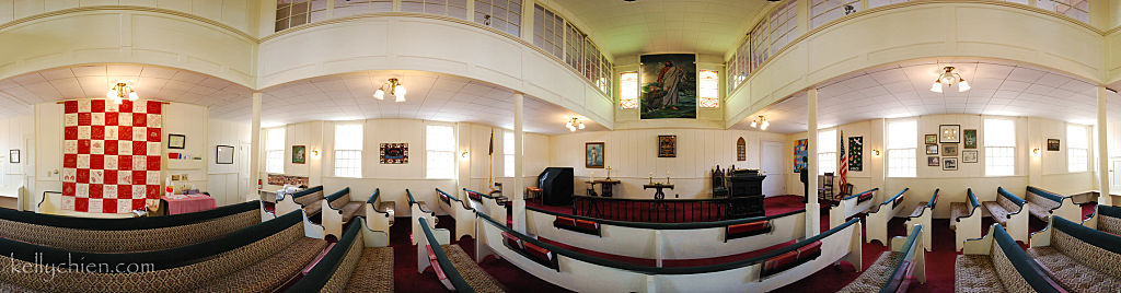 this-is-new-york.com Interior of the Township Methodist Church photo by Kelly Chien
