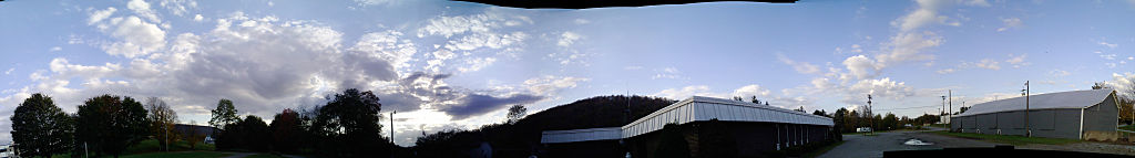 this-is-new-york.com Sky over the Hobart Community Center in Hobart NY photo by Kelly Chien