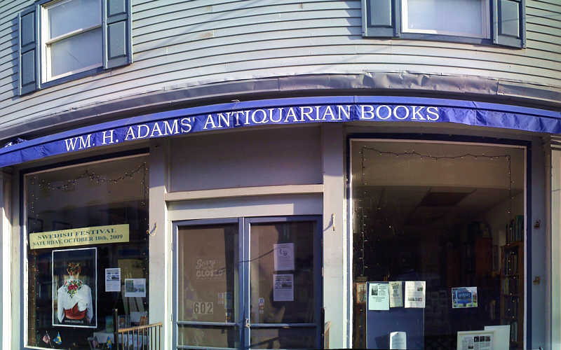 this-is-new-york.com Wm. H. Adams' Antiquarian Bookstore in Hobart NY photo by Kelly Chien