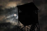 this-is-new-york.com Midnight moon behind the fire watchtower atop Mt. Utsayantha near Stamford NY photo by Kelly Chien