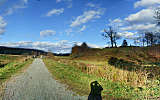 this-is-new-york.com Crossroads along the Delaware & Ulster railroad hiking path, Hobart NY photo by Kelly Chien