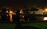 this-is-new-york.com Old mill pond at night in Hobart NY photo by Kelly Chien