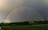 this-is-new-york.com Full arc double rainbow in Hobart NY photo by Kelly Chien