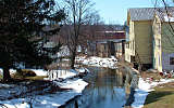 this-is-new-york.com The Delaware River flowing through downtown Hobart NY photo by Kelly Chien