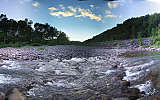 this-is-new-york.com Bend in the Schoharie Creek near Prattsville NY photo by Kelly Chien