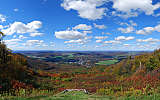 this-is-new-york.com Village of Stamford NY from atop Mt. Utsayantha photo by Kelly Chien